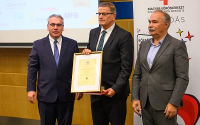 A Magyar Bankszövetség Tisztelet Nagydíját vehette át főigazgatónk, dr. Velkey György János